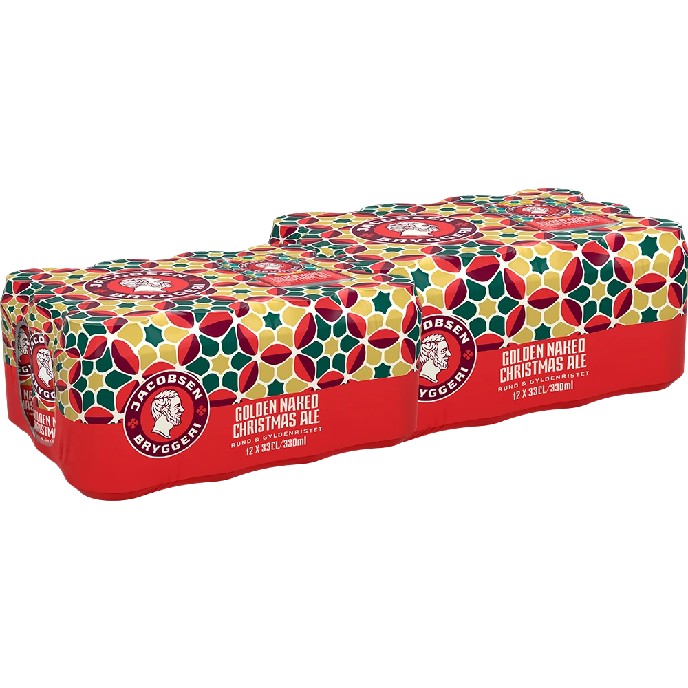 Jacobsen Golden Naked Christmas Ale 7,5% 24x0,33L Dose zzgl. DPG Pfand