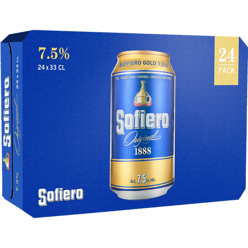 Sofiero Guld 7,5% 24x0,33L Dose zzgl. DPG Pfand