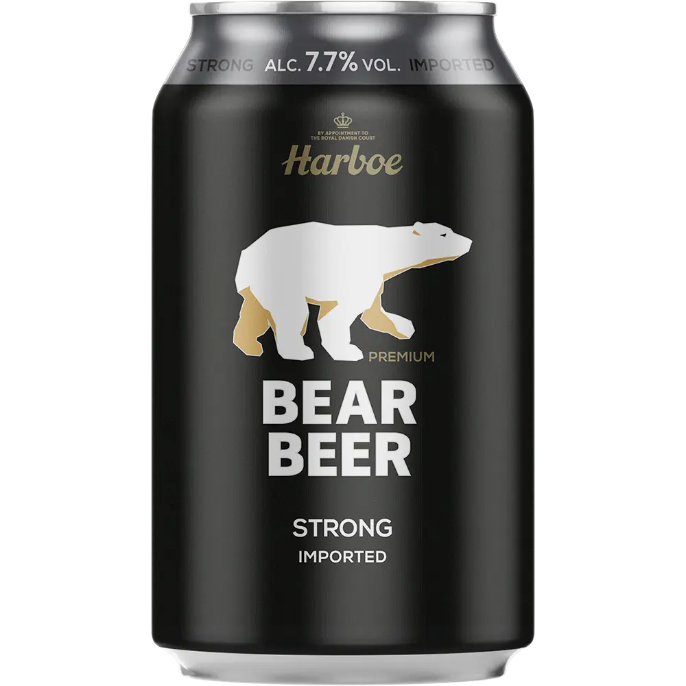 Harboe Bear Beer 7,7 % TRAY 24x 0,33L DS zzgl. DPG Pfand