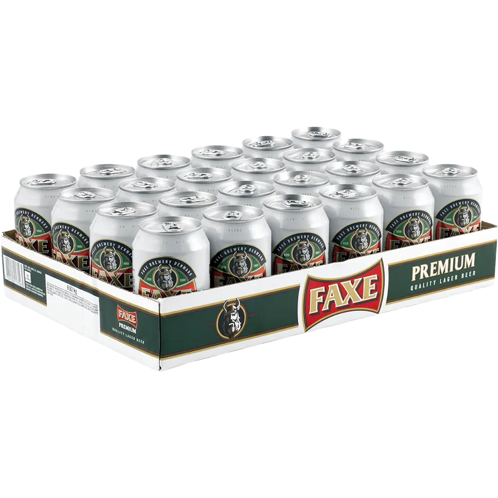 Faxe Premium Lager 4,6% TRAY 24x 0,33L DS zzgl. DPG Pfand