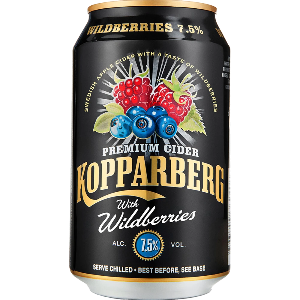 Kopparberg Wildberries  7,5 % TRAY 24x 0,33L DS zzgl. DPG Pfand