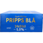 Pripps Blå Export 5% 24x0,33L Dose zzgl. DPG Pfand
