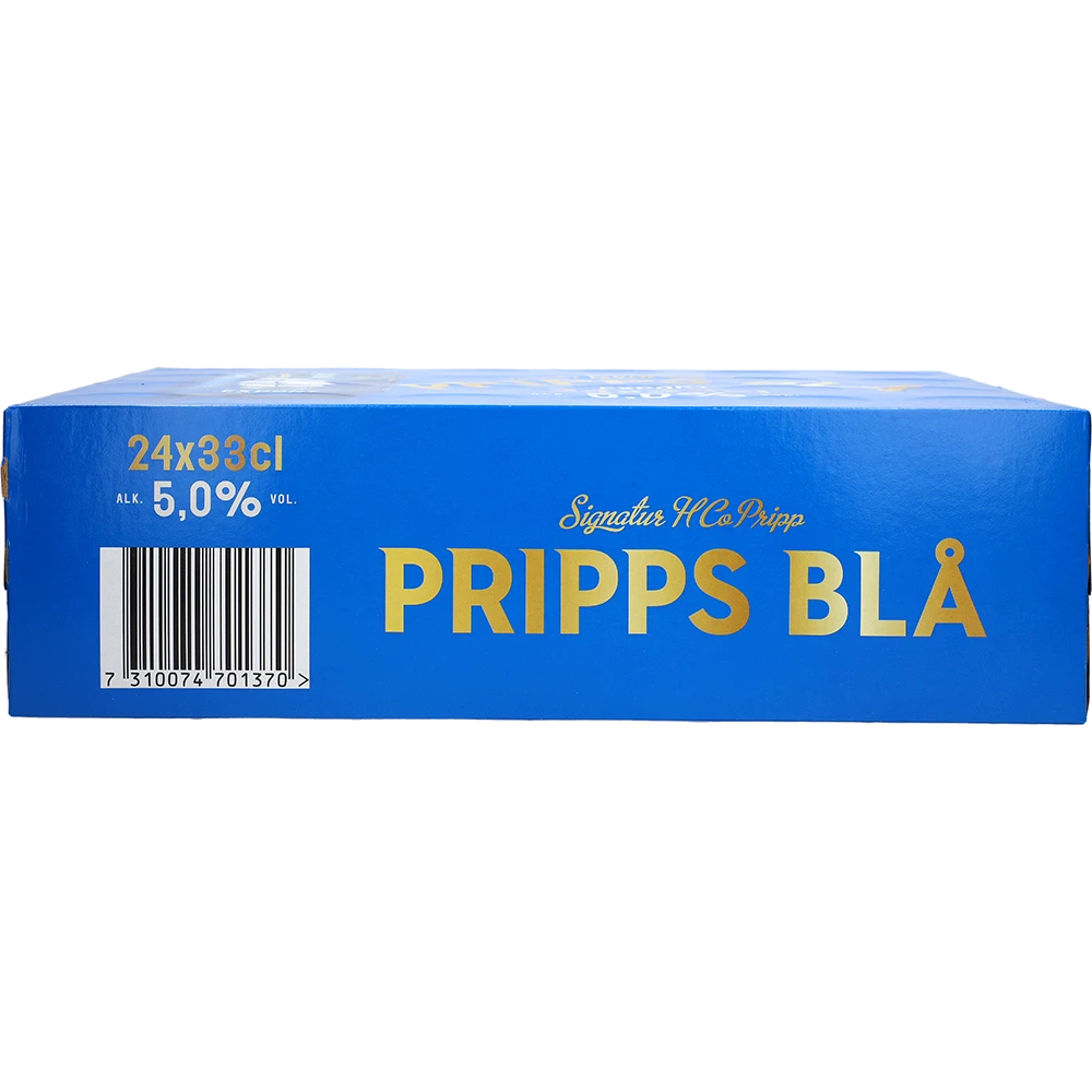 Pripps Blå Export 5 % TRAY 24x 0,33L DS zzgl. DPG Pfand