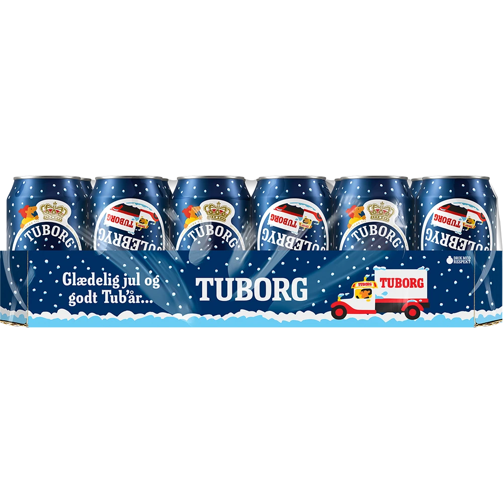 Tuborg Julebryg 5,6 % TRAY 24x 0,33L DS zzgl. DPG Pfand