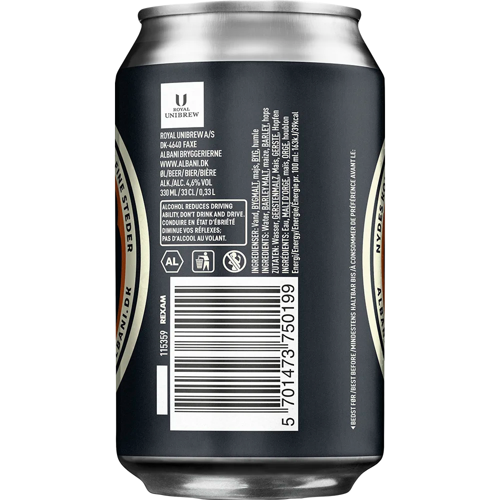 Odense Classic 4,6% TRAY 24x 0,33L DS zzgl. DPG Pfand