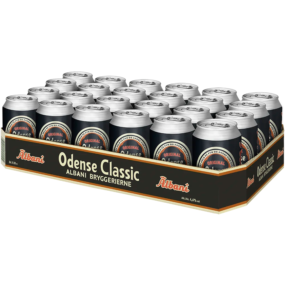 Odense Classic 4,6% TRAY 24x 0,33L DS zzgl. DPG Pfand