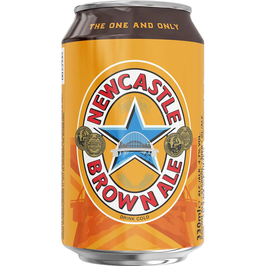Newcastle Brown Ale 4,7% 24x0,33L Dose zzgl. DPG Pfand