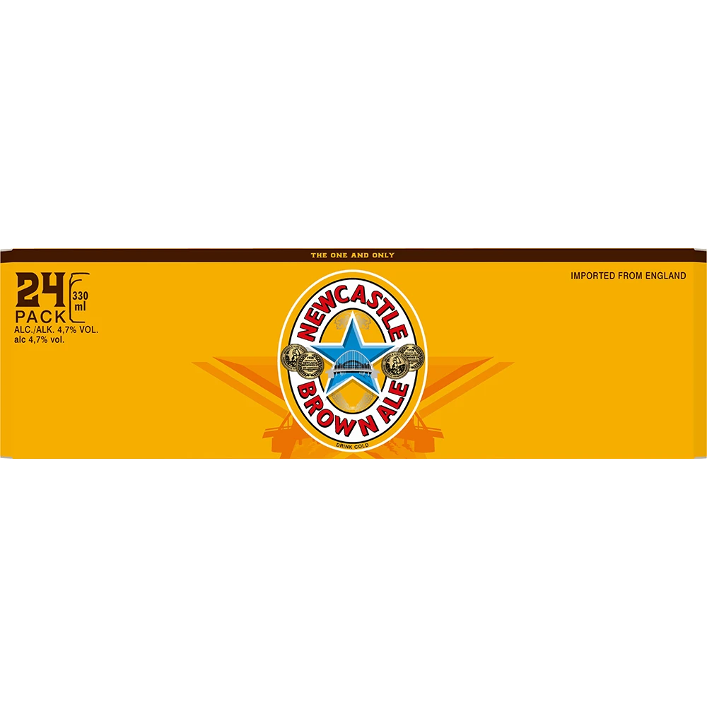 Newcastle Brown Ale 4,7% 24x0,33L Dose zzgl. DPG Pfand