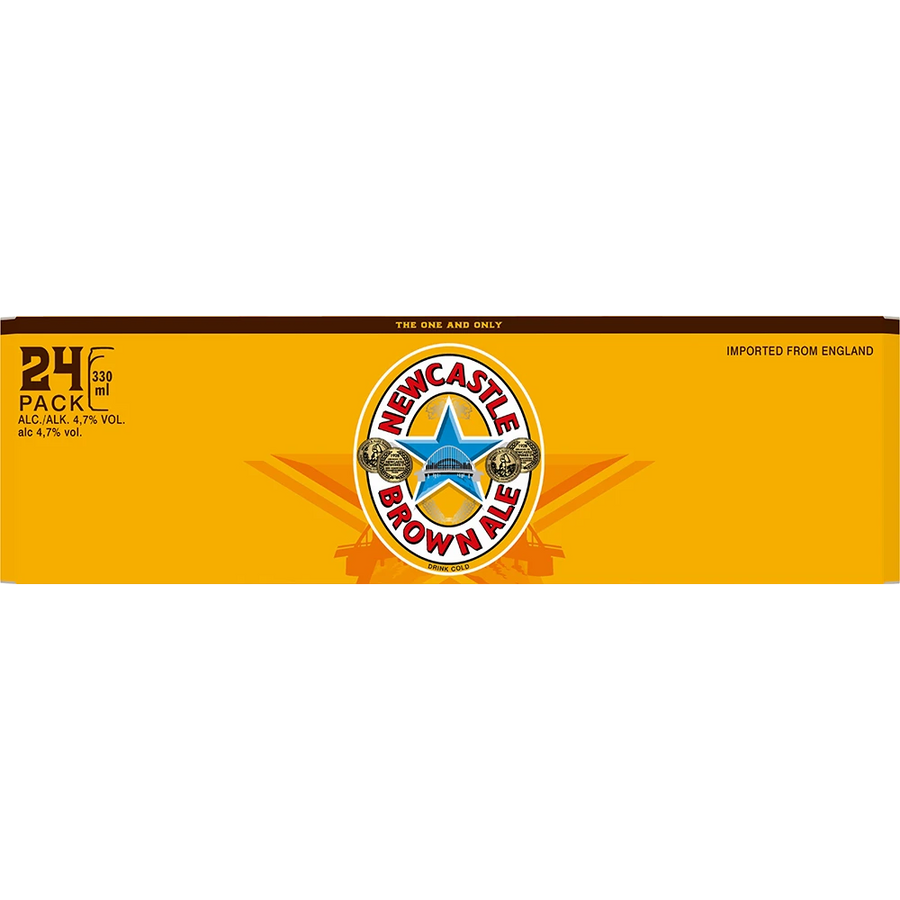 Newcastle Brown Ale 0,33 l Dose, Vorderseite