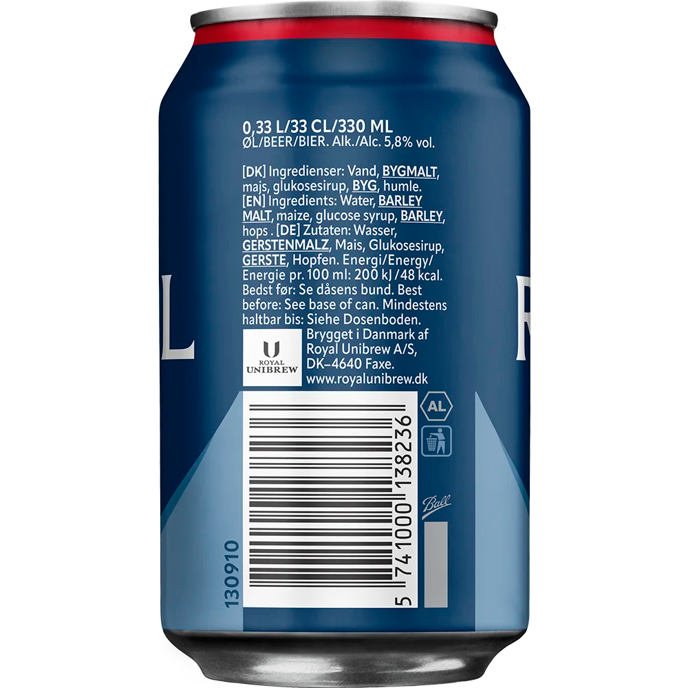 Royal Export 5,8 % TRAY 24x 0,33L DS zzgl. DPG Pfand