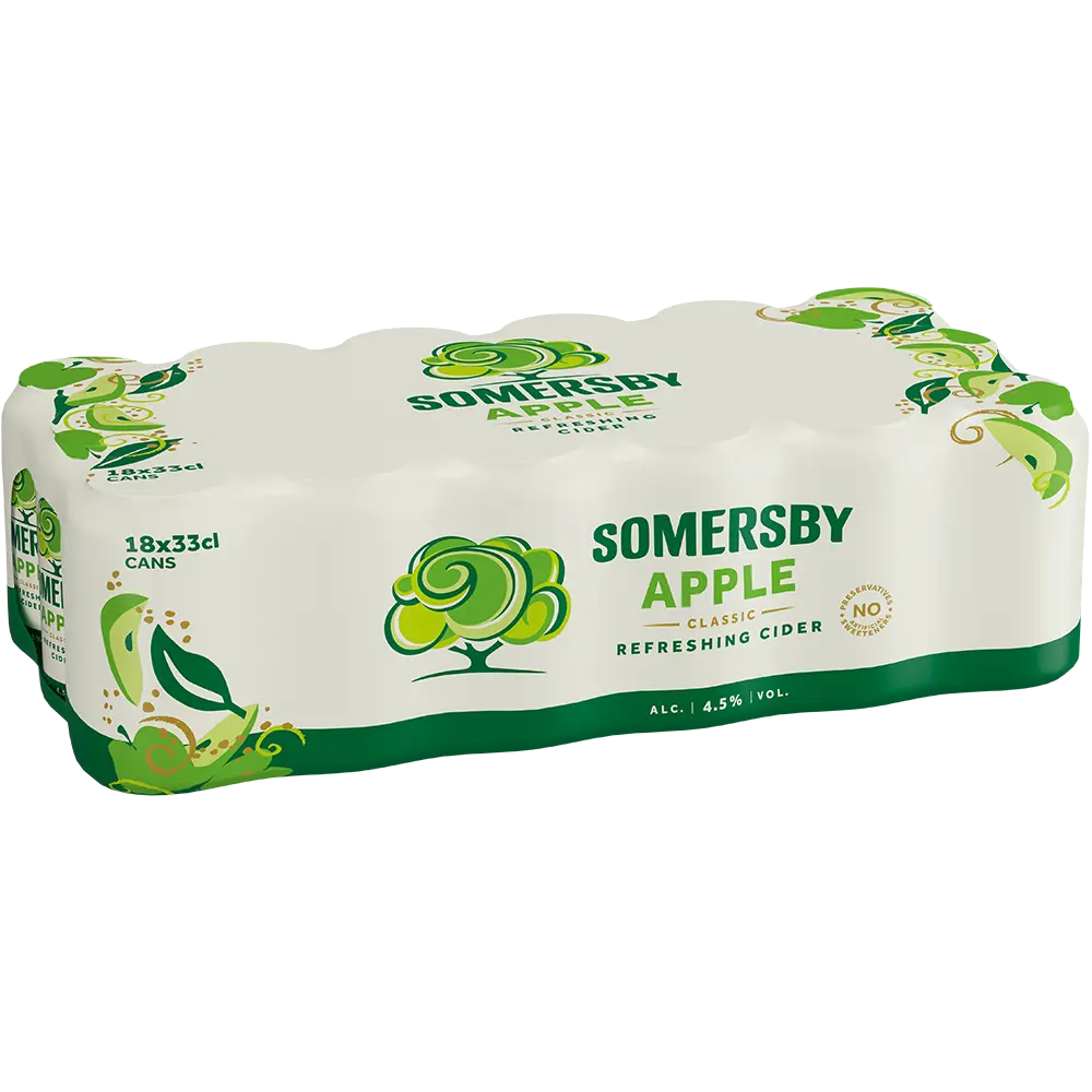 Somersby Apple 4,5 % TRAY 18x 0,33L DS zzgl. DPG Pfand