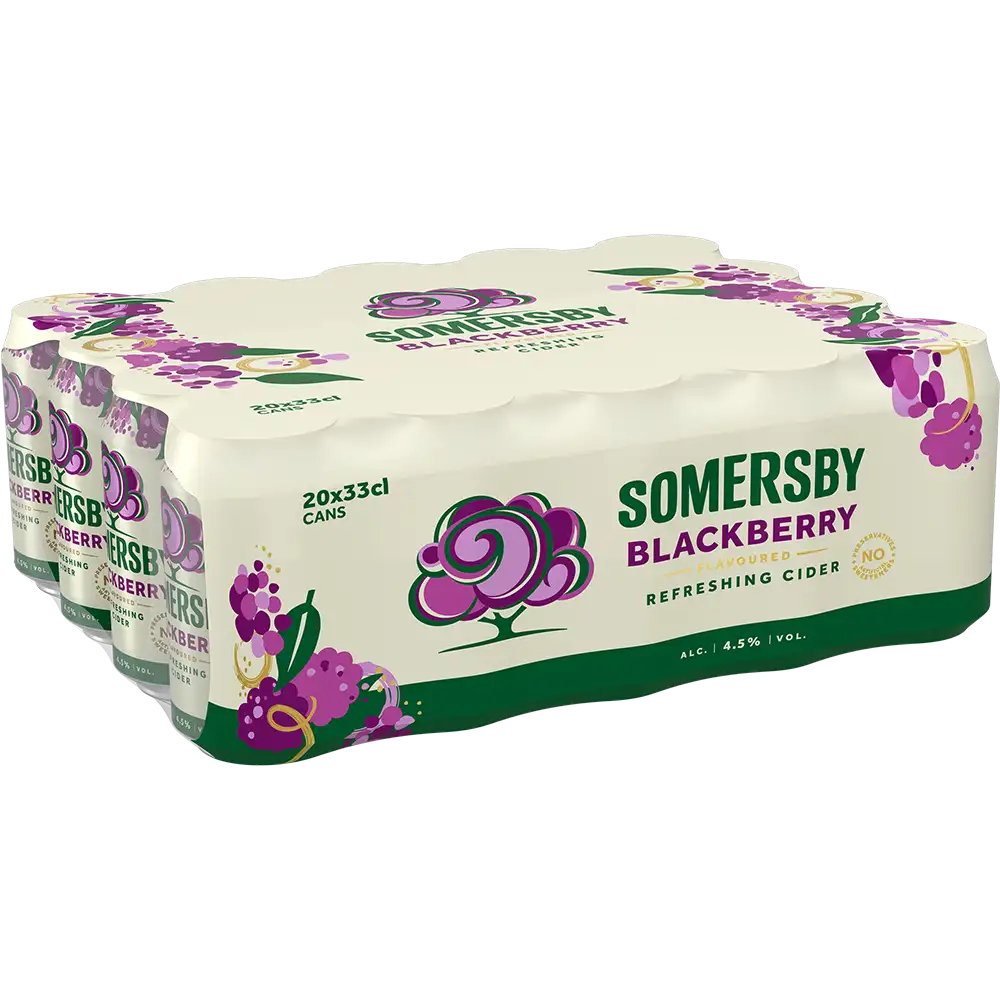 Somersby Blackberry 4,5% TRAY 20x 0,33L DS zzgl. DPG Pfand