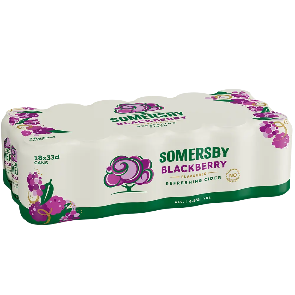 Somersby Blackberry 4,5% TRAY 18x 0,33L DS zzgl. DPG Pfand