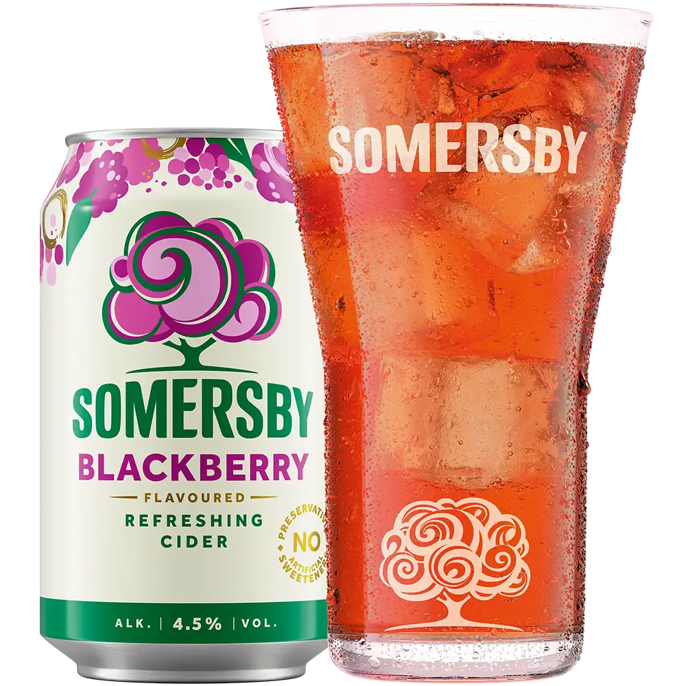 Somersby Blackberry 4,5% TRAY 20x 0,33L DS zzgl. DPG Pfand