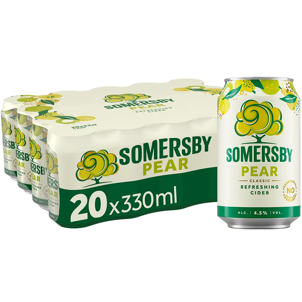 Somersby Pear 4,5 % TRAY 20x 0,33L DS zzgl. DPG Pfand