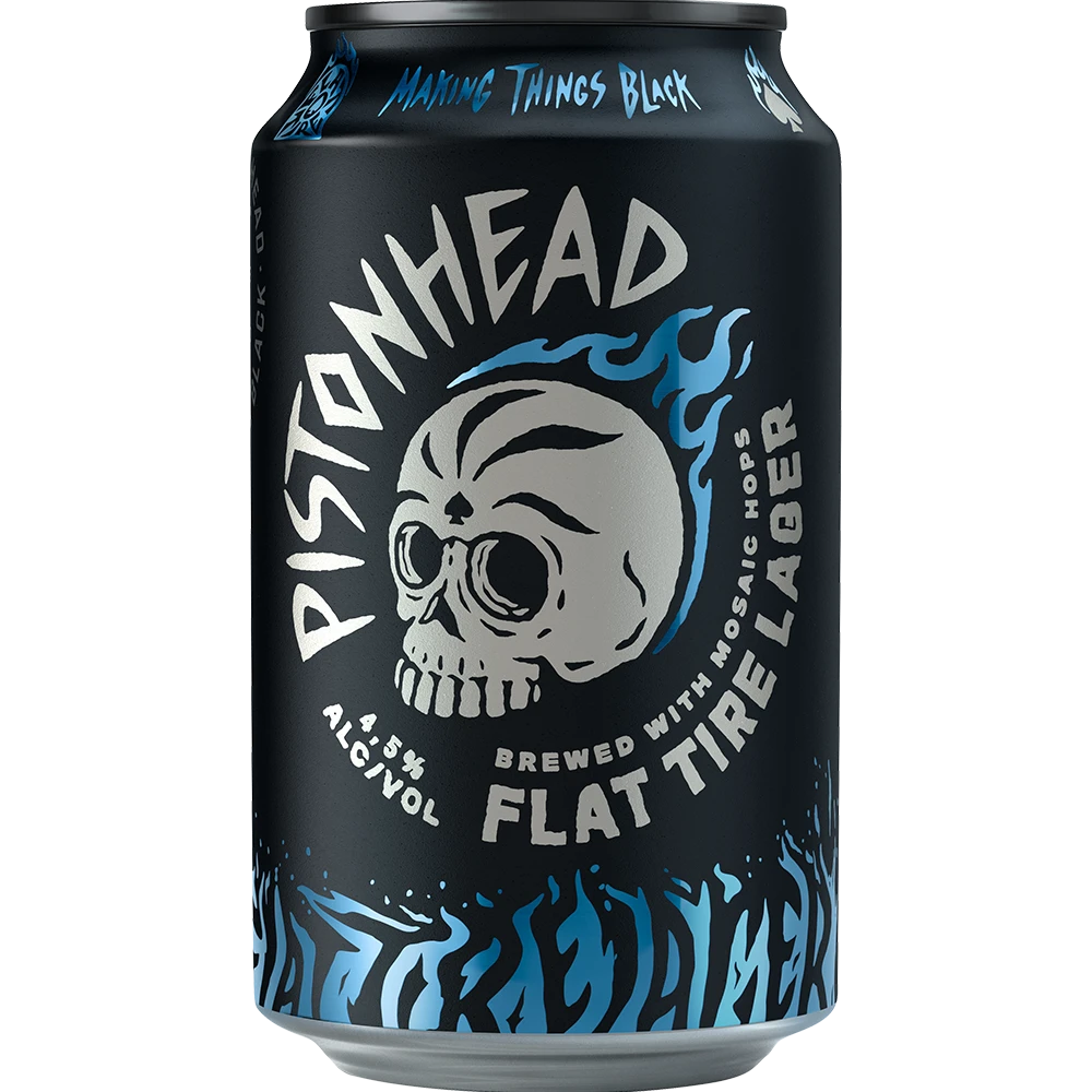 Pistonhead Flat Tire Dry-Hopped Lager 4,5% TRAY 24x 0,33L DS zzgl. DPG Pfand