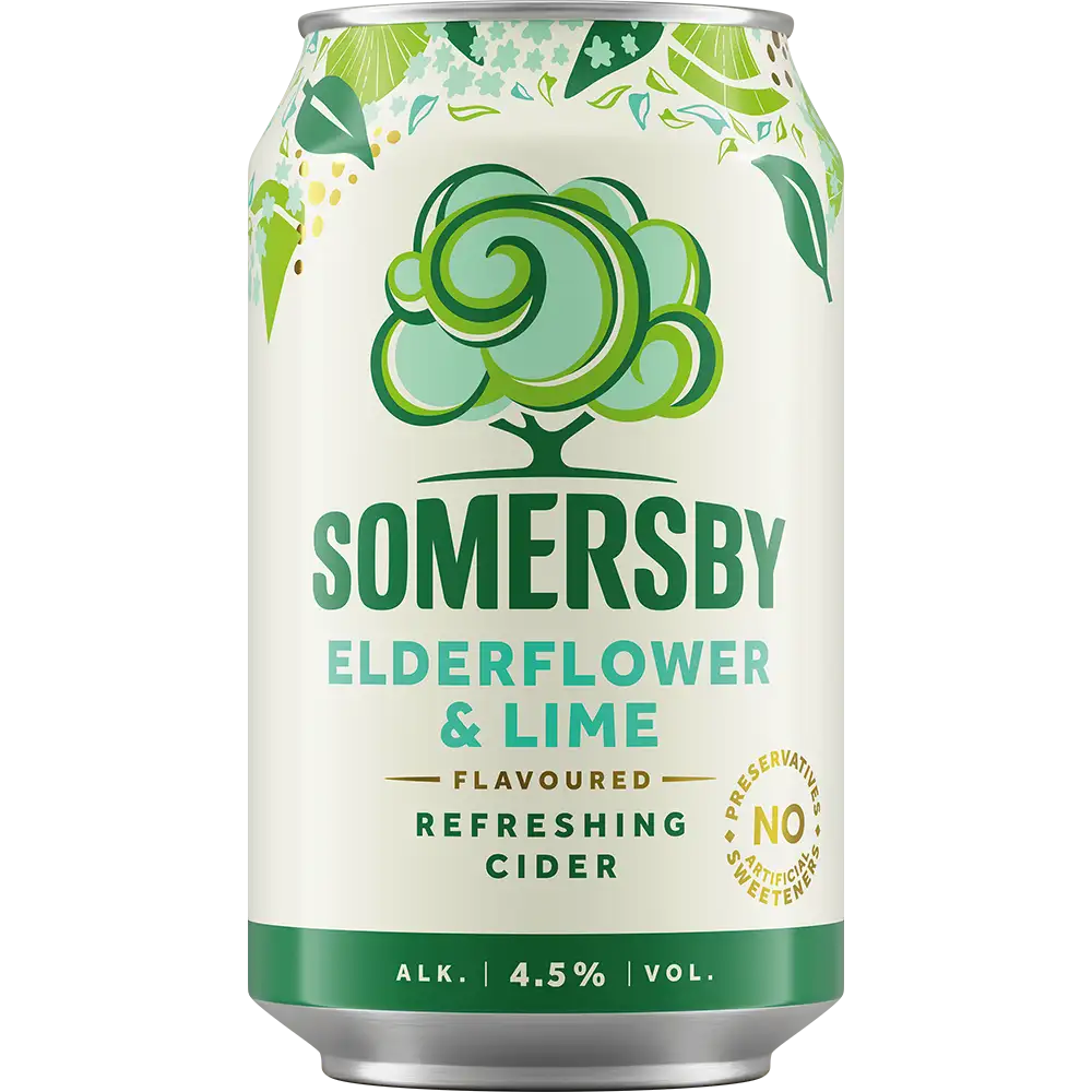 Somersby Elderflower Lime 4,5 % TRAY 20x 0,33L DS zzgl. DPG Pfand