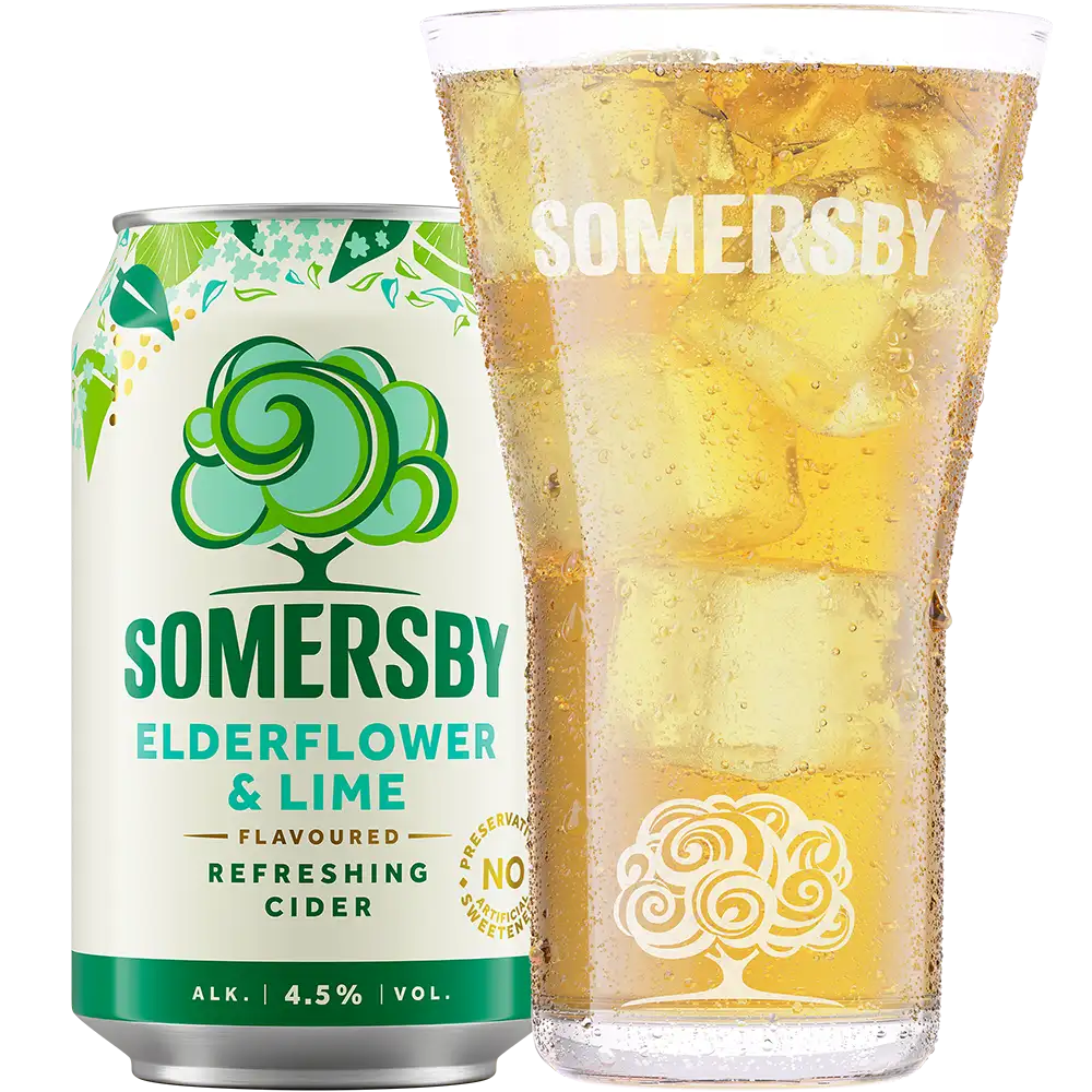 Somersby Elderflower Lime 4,5 % TRAY 20x 0,33L DS zzgl. DPG Pfand