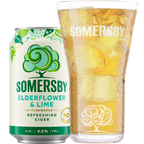 Somersby Elderflower Lime 4,5% 18x0,33L Dose zzgl. DPG Pfand