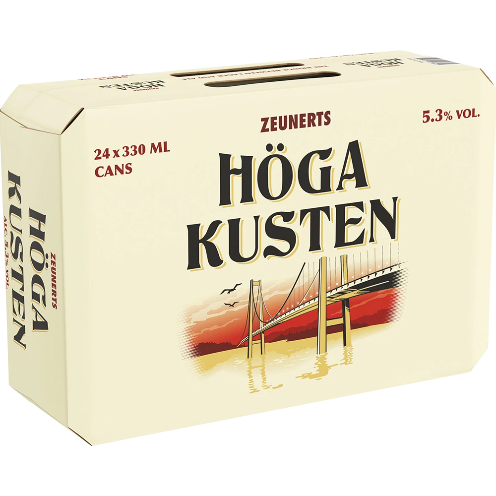 Zeunerts Högakusten 5,3% TRAY 24x 0,33L DS zzgl. DPG Pfand