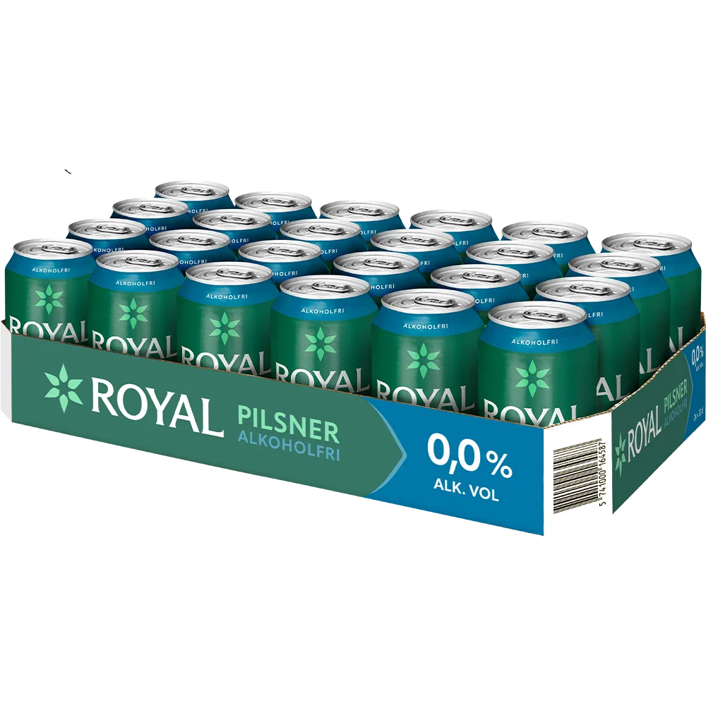 ROYAL Pilsner Alkoholfri 0,0% 24x0,33 ltr. zzgl. DPG Pfand