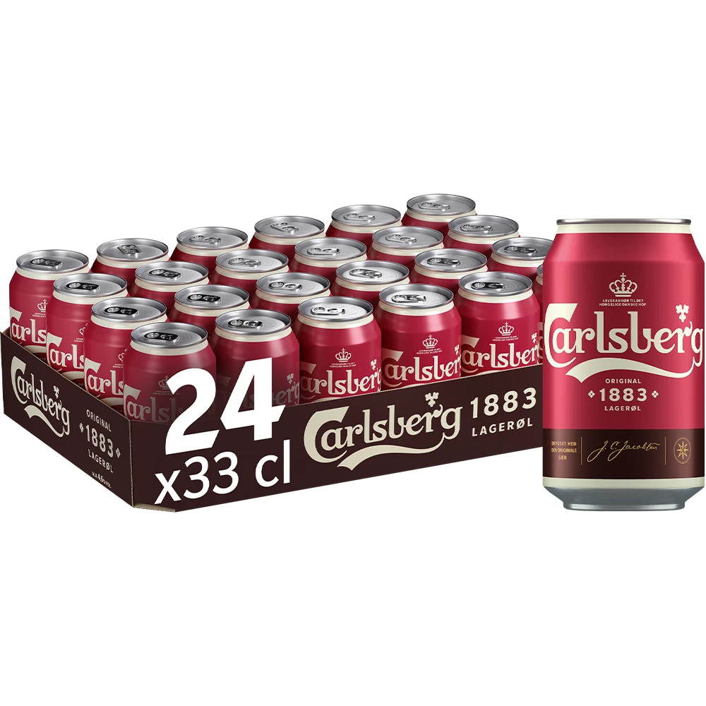 Carlsberg 1883 4,6 % TRAY 24x 0,33L DS zzgl. DPG Pfand