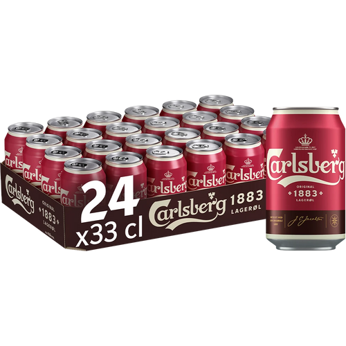Carlsberg 1883 4,6% 24x0,33L Dose zzgl. DPG Pfand