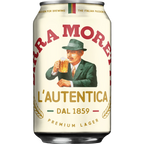Birra Moretti L'Autentica 4,6% 24x0,33L Dose zzgl. DPG Pfand