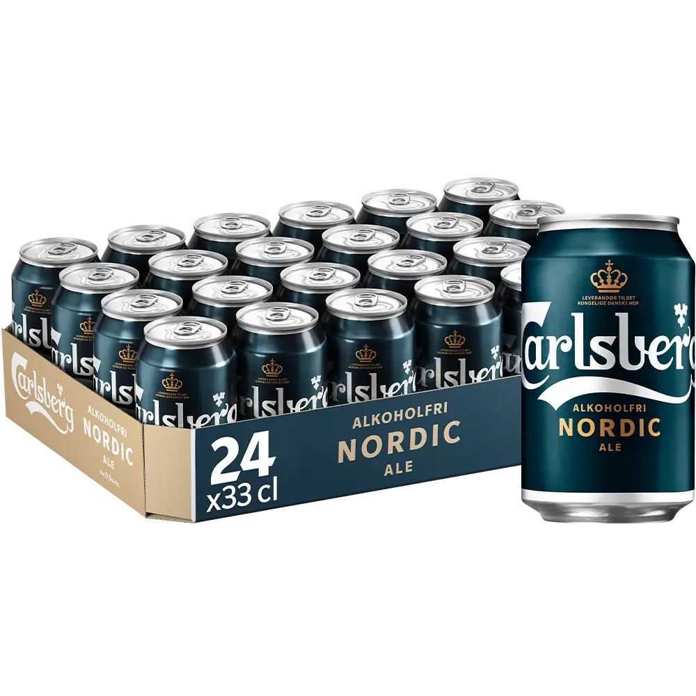 Carlsberg Nordic Ale 0,5 % TRAY 24x 0,33L DS zzgl. DPG Pfand