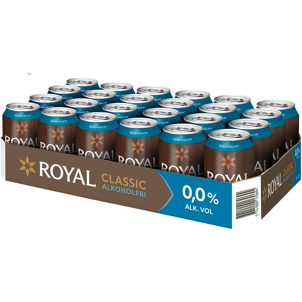 Royal Classic Alkoholfri 0,0% TRAY 24x 0,33L DS zzgl. DPG Pfand