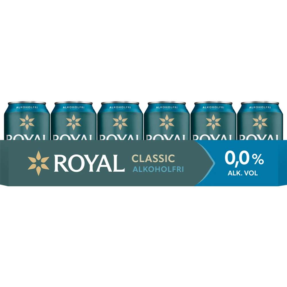 Royal Classic Alkoholfri 0,0% 24x0,33L Dose zzgl. DPG Pfand