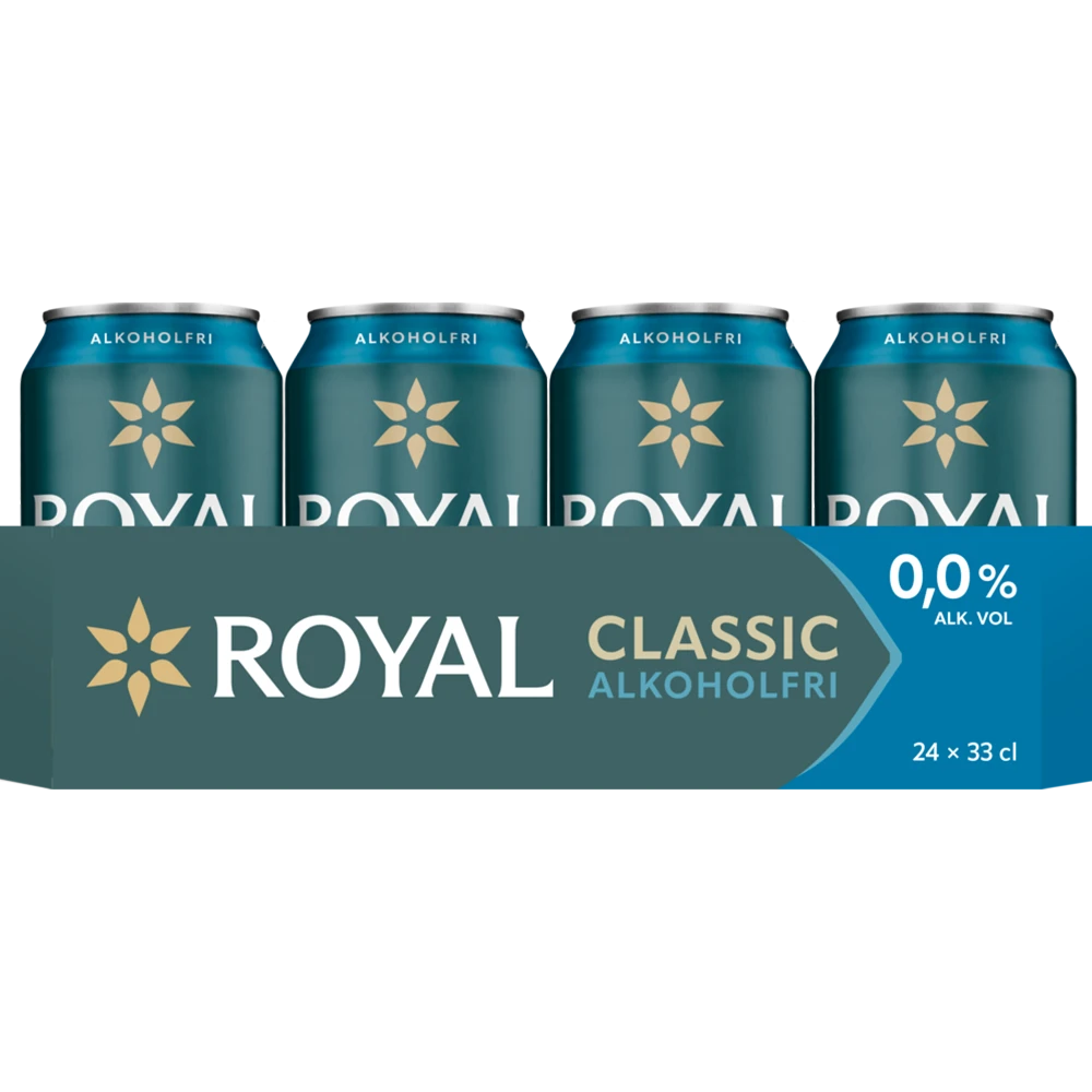 Royal Classic Alkoholfri 0,0% 24x0,33L Dose zzgl. DPG Pfand