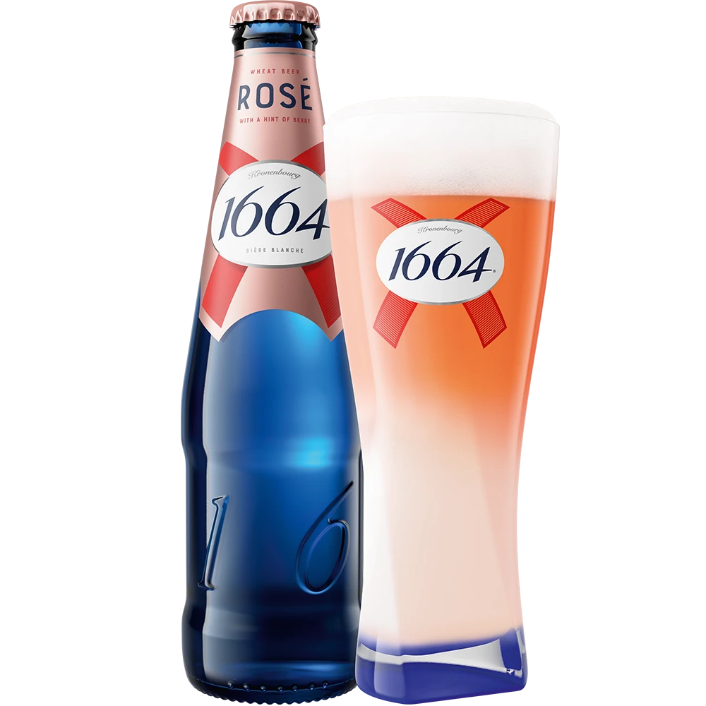 Kronenbourg 1664 Rosé 4,5 % KARTON 24