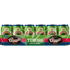 Tuborg Classic 0,0% Alkoholfrei 24x0,33L Dose zzgl. DPG