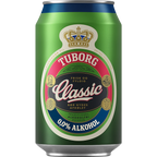 Tuborg Classic 0,0% Alkoholfrei 24x0,33L Dose zzgl. DPG