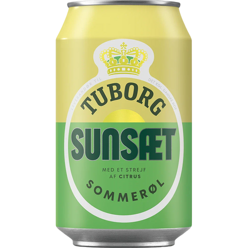 Tuborg Sunsæt 4,6% 24x0,33L Dose zzgl. DPG Pfand