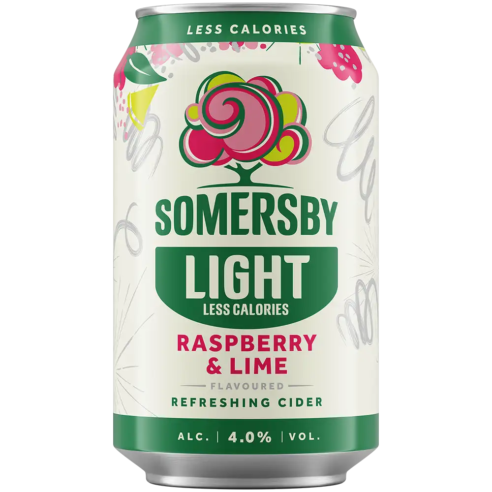 Somersby Rasberry-Lime Lite 4,0% TRAY 20x 0,33L DS zzgl. DPG Pfand