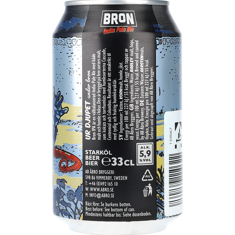 Åbro Bron IPA 5,9 % TRAY 24x 0,33L DS zzgl. DPG Pfand