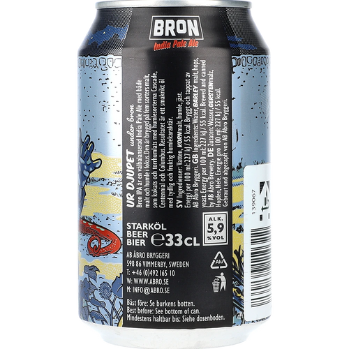 Åbro Bron IPA 5,9 % TRAY 24x 0,33L DS zzgl. DPG Pfand