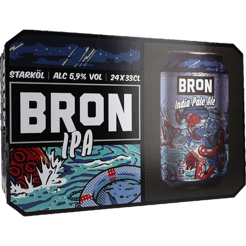 Åbro Bron IPA 5,9% 24x0,33L Dose zzgl. DPG Pfand