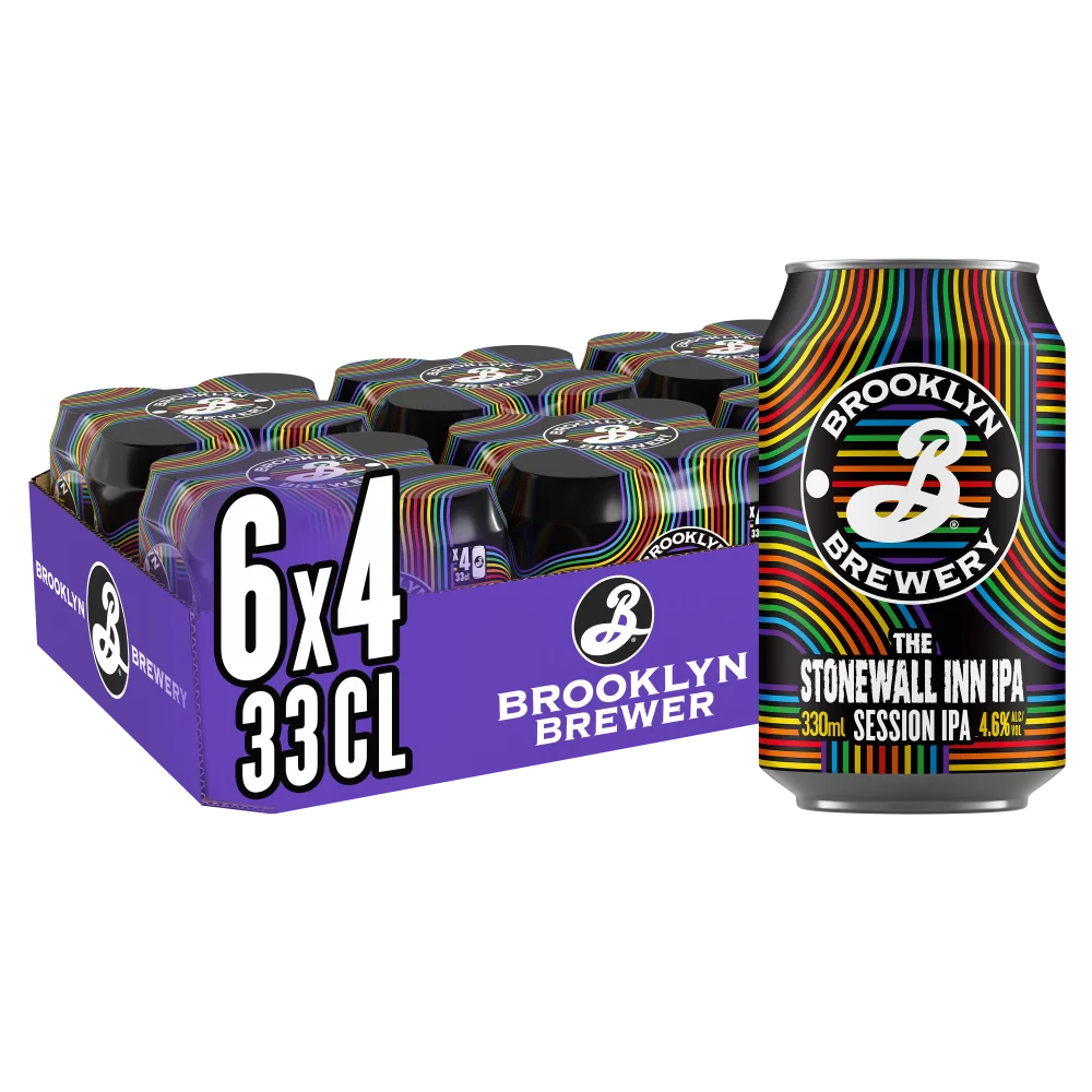 Brooklyn Stonewall IPA 4,6% TRAY 24x 0,33l DS zzgl. DPG Pfand
