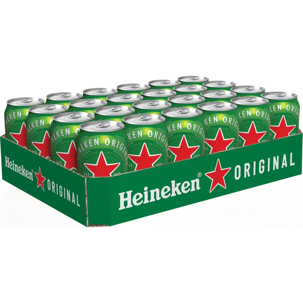 Heineken Original 4,6% TRAY 24x 0,33L DS zzgl. DPG Pfand
