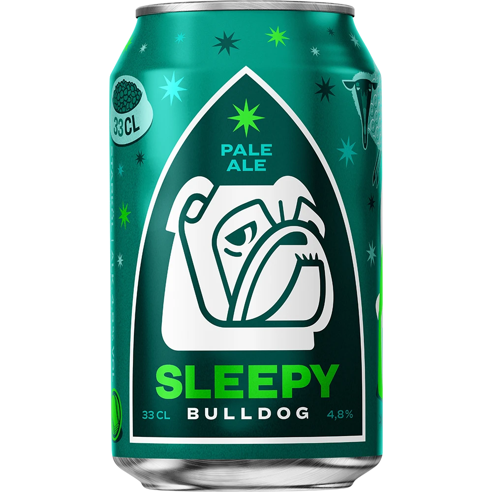Gotlands Sleepy Bulldog Pale Ale 4,8 % TRAY 24 0,33L DS zzgl. DPG Pfand