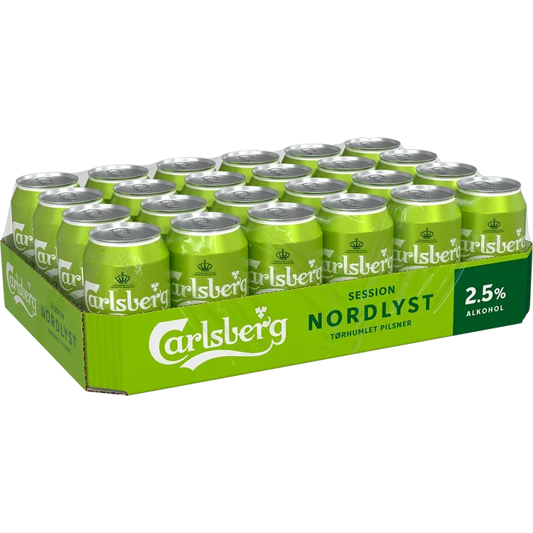 Carlsberg Nordlyst TRAY 24x 0,33L DS zzgl. DPG