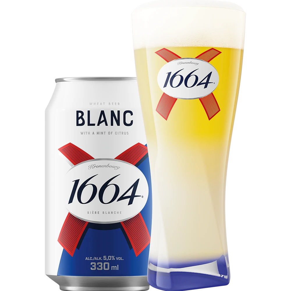 Kronenbourg 1664 Blanc TRAY 12x0,33L DS zzgl. DPG