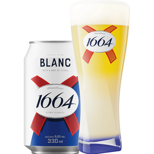 Kronenbourg 1664 Blanc TRAY 12x0,33L DS zzgl. DPG