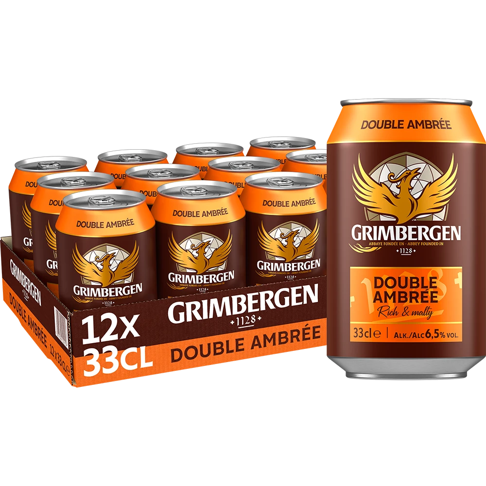 Grimbergen Double Ambree 6,5 % TRAY 12x 0,33L DS zzgl. Pfand