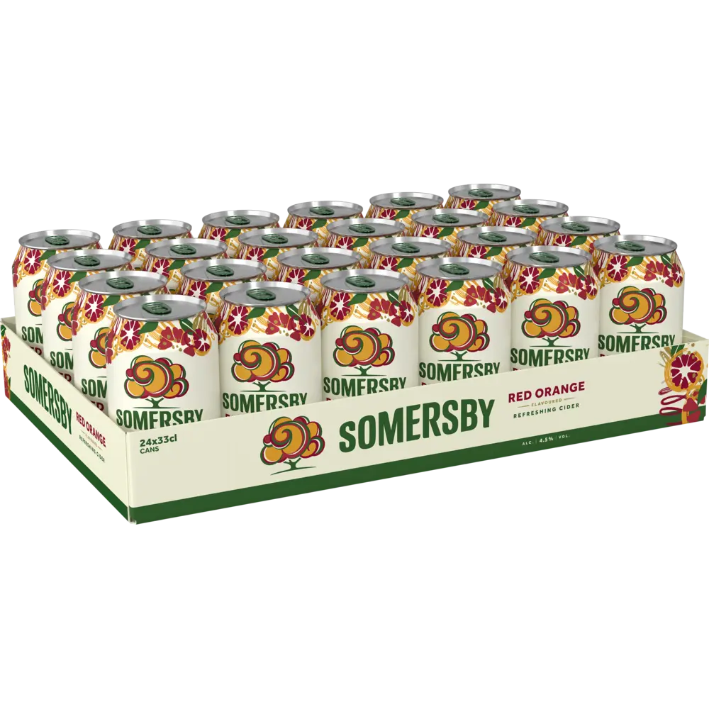 Somersby Red Orange 4,5% TRAY 18x 0,33L DS zzgl. DPG Pfand
