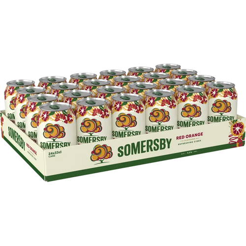 Somersby Red Orange 4,5% TRAY 18x 0,33L DS zzgl. DPG Pfand