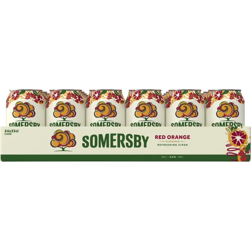 Somersby Red Orange 4,5% TRAY 18x 0,33L DS zzgl. DPG Pfand